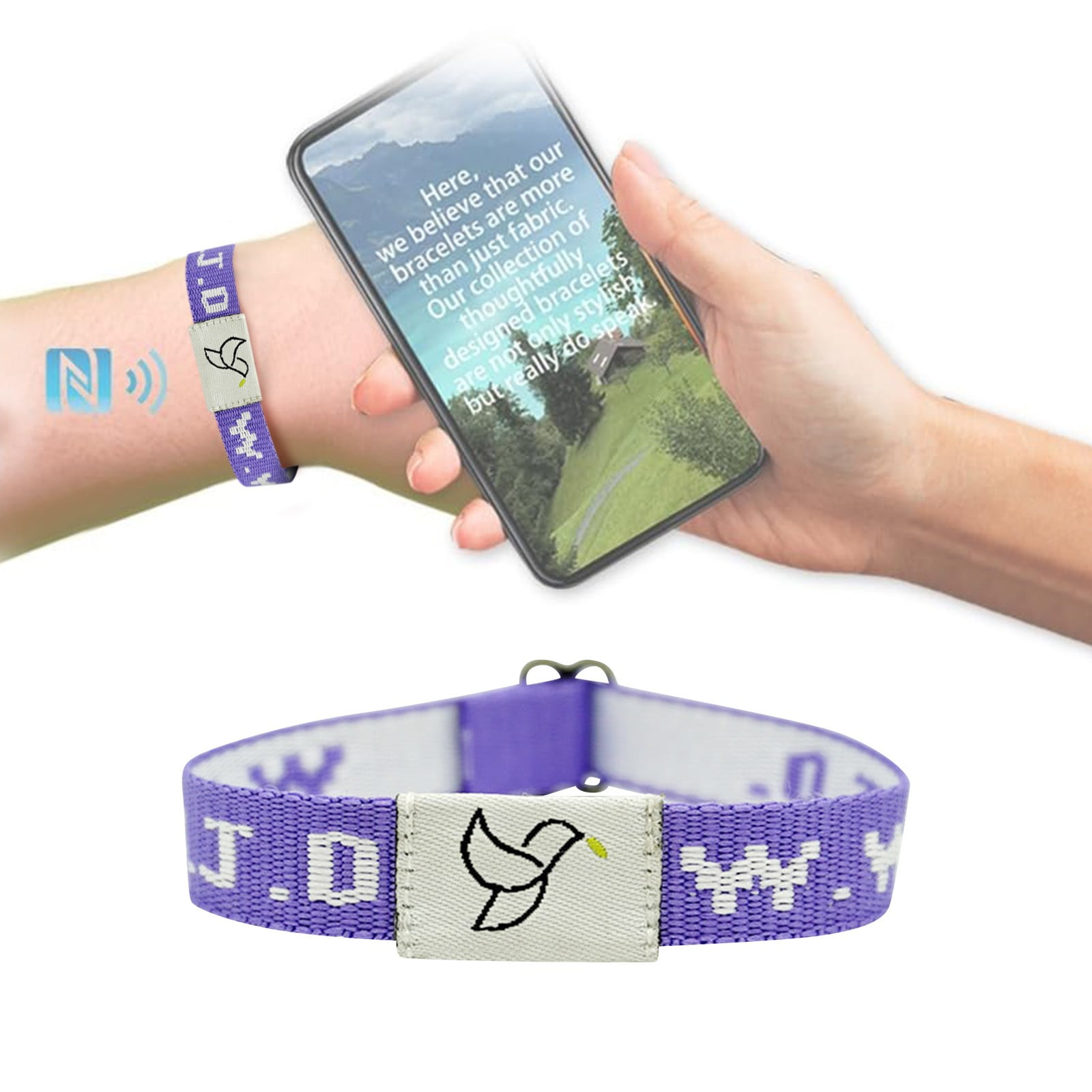 Wearable Bible Bracelet Daily Bible Verse Bracelet With NFC Christian wearable-bible-bracelet-daily-bible-verse-bracelet-with-nfc-christian