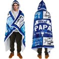 thumbnail image 1 of Wearable Blanket Hoodie for Papa, Birthday Blankets Gifts from Grandkids, Soft Cozy Blue Throw Papa Blankets for Christmas Father''s Day, 1 of 6