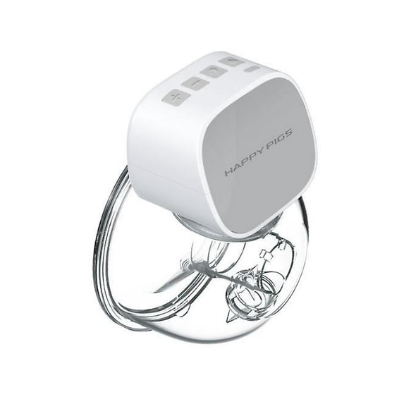 Wearable Breast Pump Portable Electri Breast Pump Can Be Worn In-bra ( Grey)