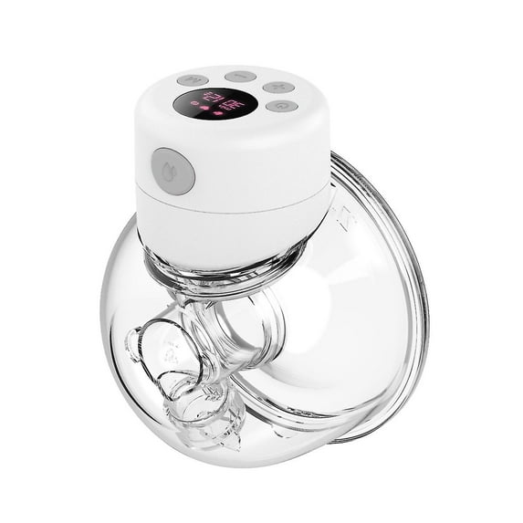 Wearable Breast Pump S12, Lcd Hands-free Pump, 2 Mode & 9 Levels Adjustable compatible with Comcompatible withtable Pumping, Low Noise & Painless Electric Breastfeeding Pump