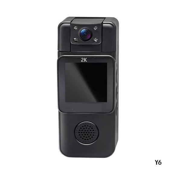 Wearable Chest-Mounted Action Camera - High-Definition Portable Recorder for Cycling and Sports