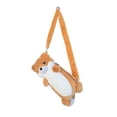 thumbnail image 1 of Wearable Cute Fox Plush Pencil Case, Fluffy Animal Doll Pen Pouch Kawaii Stationery, Soft Furry Cosmetic Bag for Office, Home, Desk, Travel, Daily Organization, Storage, Gift, 1 of 8