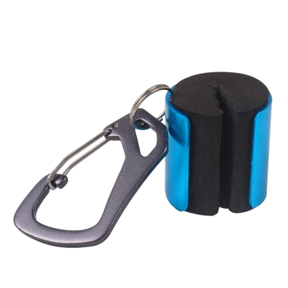 Wearable Fishing Rod Holder Fishing Rod Clip Lightweight Rod Holder with Keychain Clip Fly Fishing Accessories