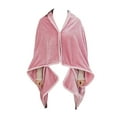 thumbnail image 1 of Wearable Blanket with Buttons Ultra Soft Warm Wrap Shawl Poncho for Women Comfy Office Chair Lap Sofa Bed Travel Cape Cover All Season Cozy Throw, 1 of 6