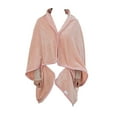 thumbnail image 1 of Wearable Blanket with Buttons Ultra Soft Warm Wrap Shawl Poncho for Women Comfy Office Chair Lap Sofa Bed Travel Cape Cover All Season Cozy Throw, 1 of 6