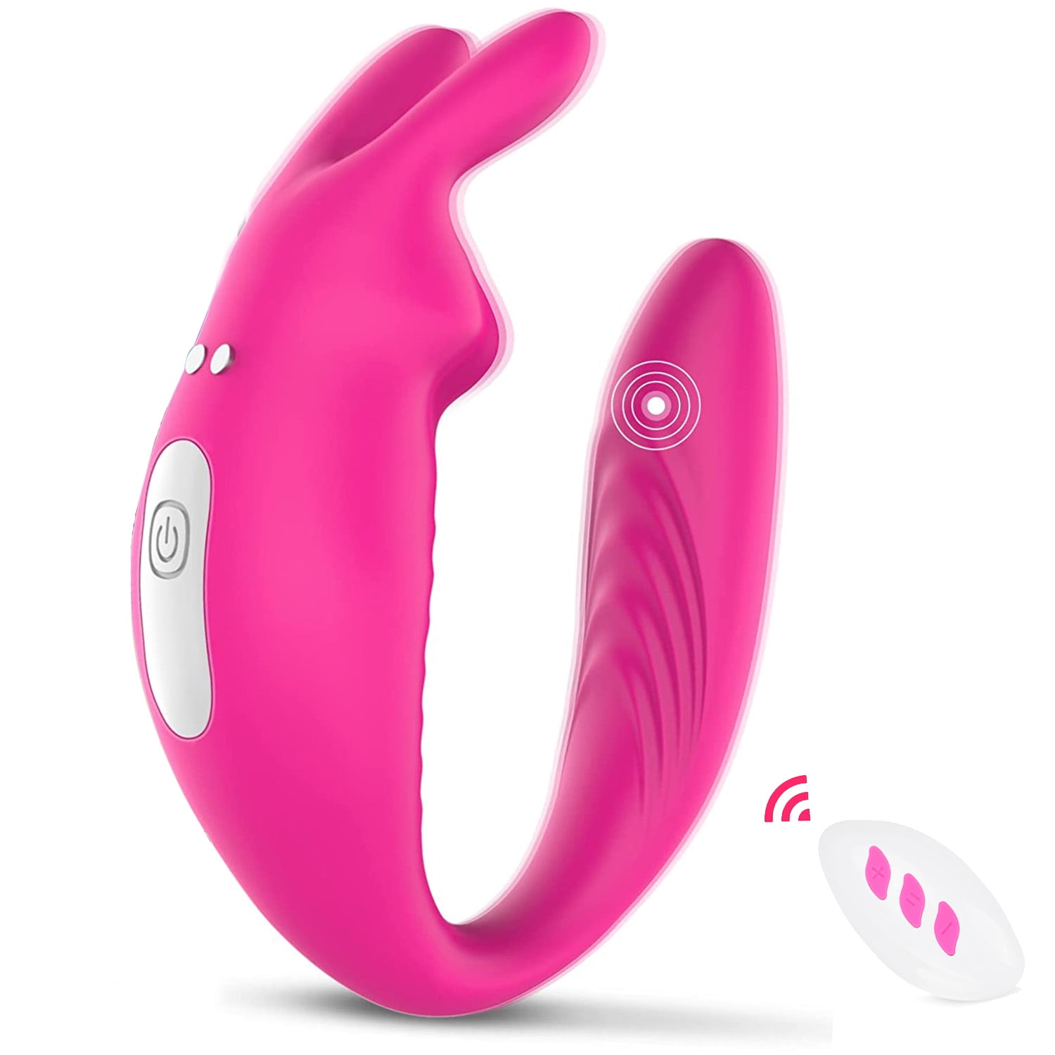 Wearable G Spot Vibrator,Couples Vibrator with Remote Control,Panty Couples Vibrator with 12 Modes,Dual Vibrating Clitorals Stimulator Massager,Waterproof Adult Sex Toys for Female