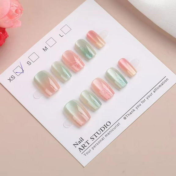 Wearable Hand-worn Nail Christmas New Year C9U5