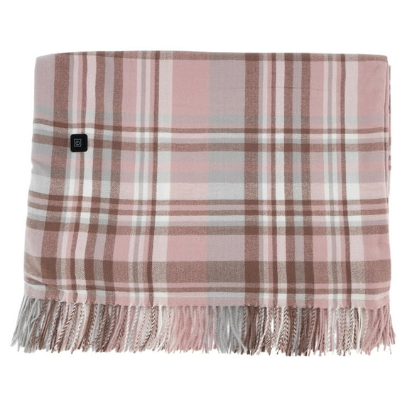 Wearable Heated Shawl Cordless Electric Blanket with Zipper, USB Rechargeable Heated Wrap, Portable Heated Shawl for Office & Travel, Christmas Gifts for Women 2025