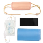 Wearable IV Practice Trainer Kit Phlebotomy & Venipuncture Practice IV Simulation Injection Training Pad