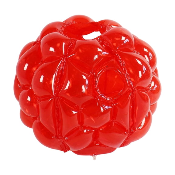Wearable Inflatable Bumper Ball for Kids, 60cm Blow Up Body Bumper Ball, Outdoor Backyard Game Toy, Inflatable Sumo Ball for Children Party Activities, 1 Pc(Red)