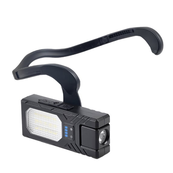 Wearable Motion Activated Headlamp 7 Brightness Levels Ergonomic Ear Mounting Design Suitable for Camping Fishing