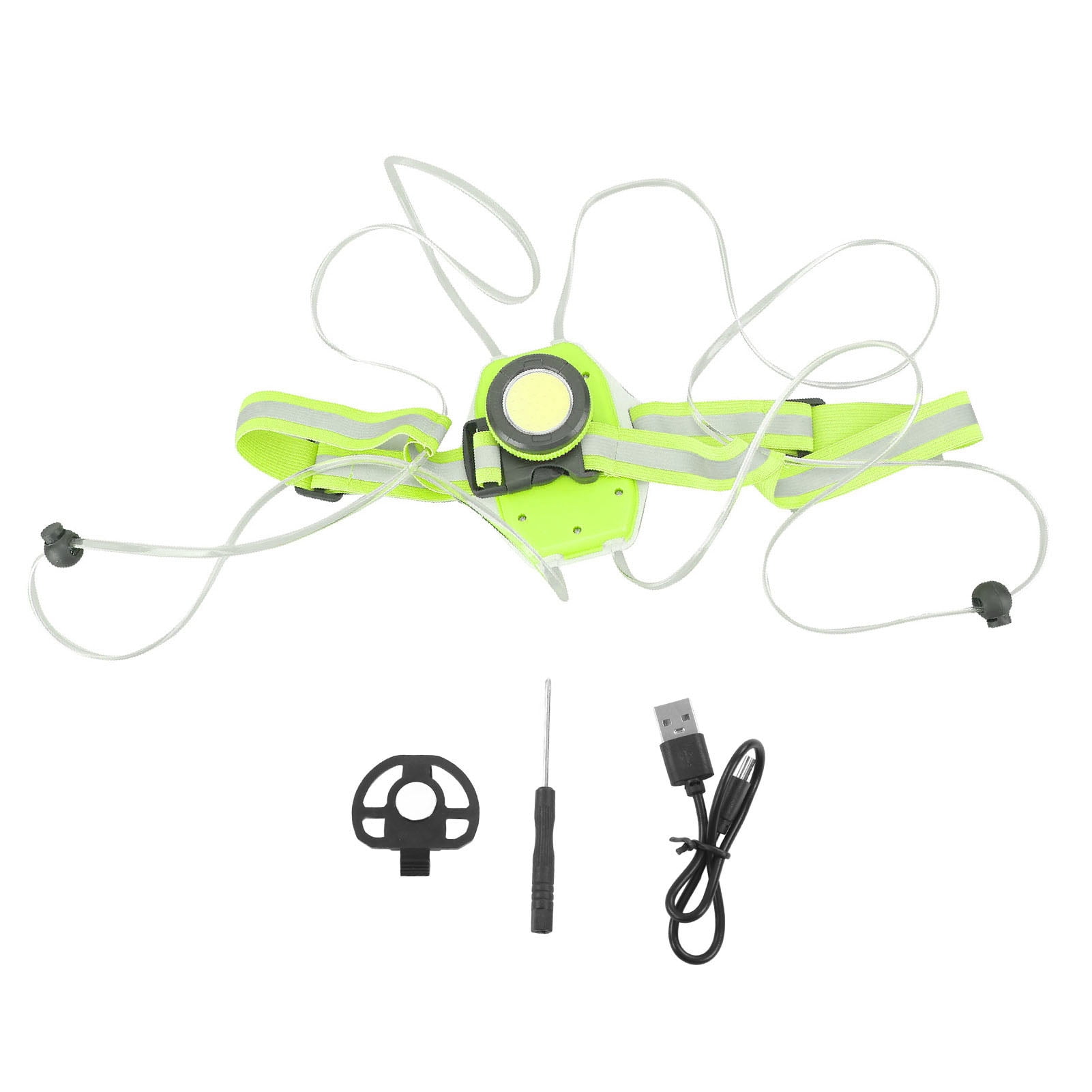 Wearable Night Light USB Charging Waterproof Vest for Outdoor Running