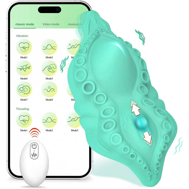 Wearable Panty Vibrator with App Control Vibrating Eggs