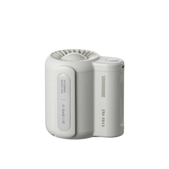 Wearable Personal Cooler Fan Portable Airflow 3 Speed Waist Cooler For Outdoor Activities And Indoor Use