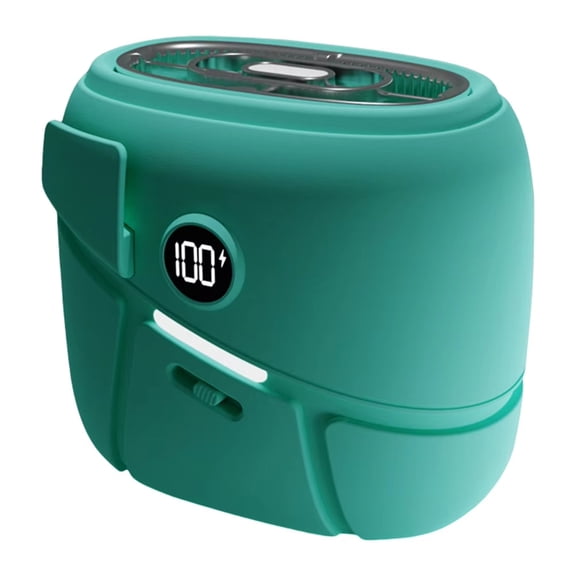 Wearable Powerful 100 Speed Clip Fan with Battery Waist Design Quiet Cooling Device Suitable for Camping Gym Home Use