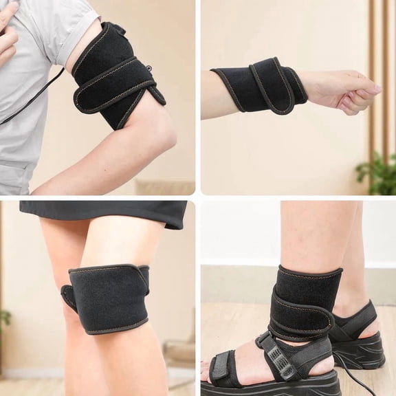 Wearable Red & NearInfrared Light Therapy Wrap Belt, Portable LED Light Device for Neck, Chin, Wrist, Hand, MultiArea HomeUse Light Care Accessory, Unisex Gift