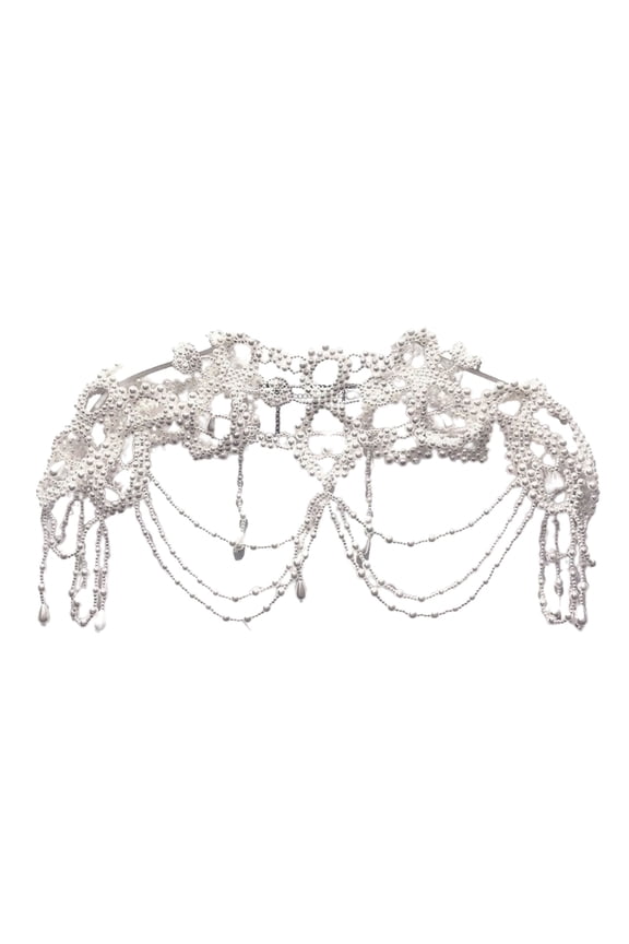 Wearable Shoulder Chain Necklace Mulyi Layer Body Accessory for Evening Parties And Weddings Fashion Women Jewelry