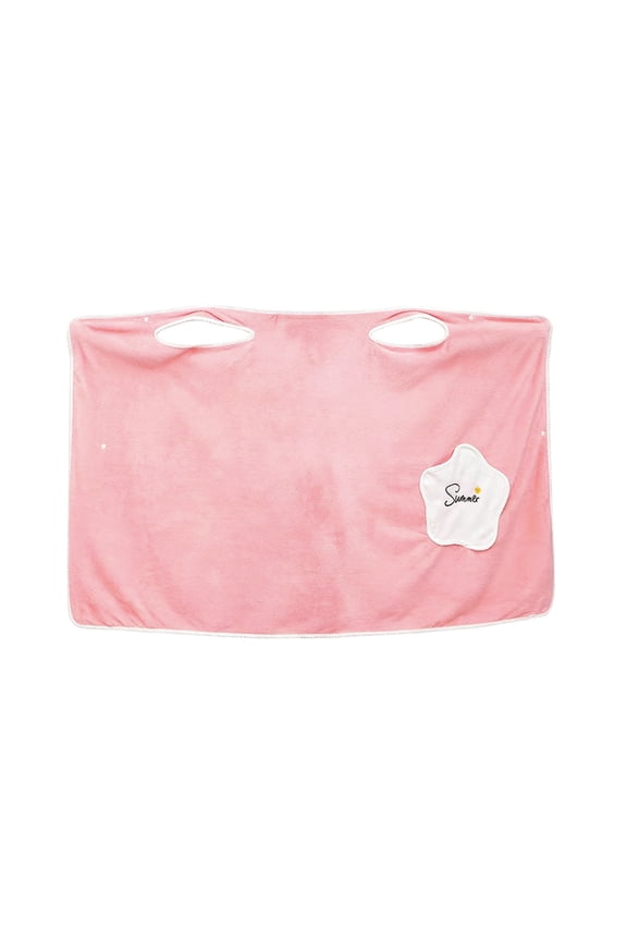 Wearable Skirt Style Bath Towel with Pocket, 3-in-1 Absorbent Wrap Robe for Women, Beach Cover Up, Travel, Home Lounge
