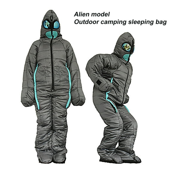 GMMGLT -5°C Camping Sleeping Bag, Blue