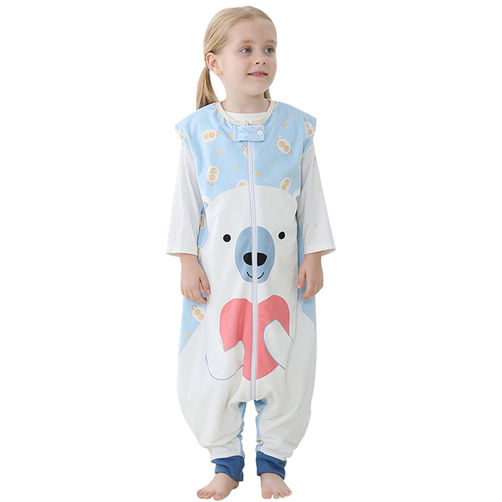 Wearable Toddler Blanket Bag Boys Jumpsuit Baby Sleep Animal Cartoon