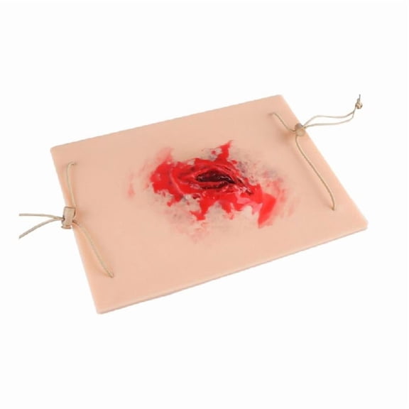 Wearable Trauma Wound Simulation Module Reusable Trauma Wound Skin Module Easy to