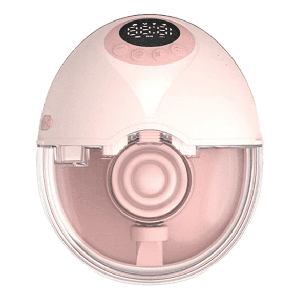 Wearable Wireless Bra Breast Pump with Cordless Bottle Design Silicone Flange Milk Manua ywm58