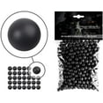 thumbnail image 1 of Wearable4U New Reusable Training Soft Rubber Balls 100 pack .68 Caliber (Black Color), 1 of 3