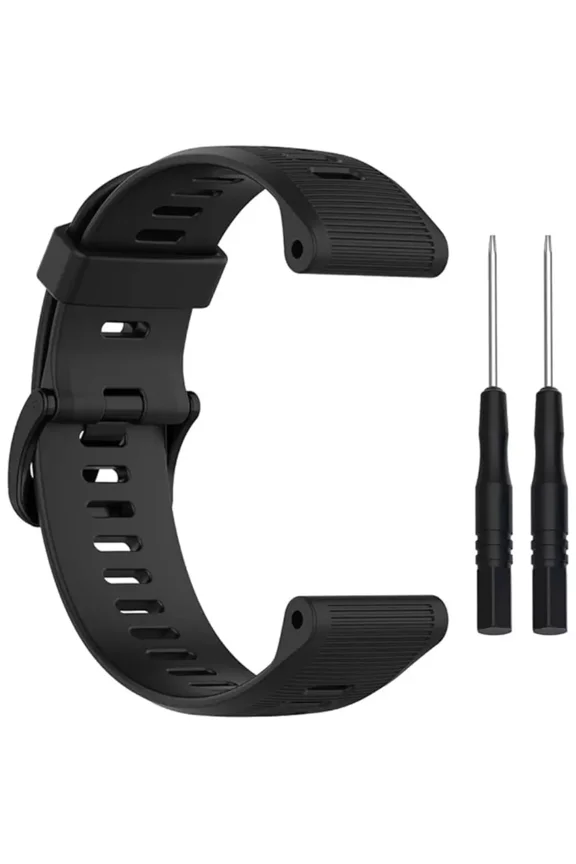 Replacement Watch Band 22 mm for Garmin Forerunner 945 Black