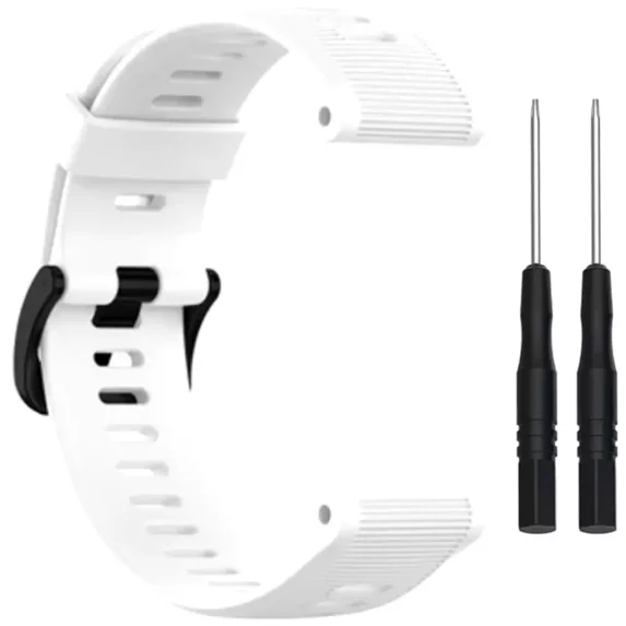 Wearable4U Replacement Watch Band 22 mm for Garmin Forerunner 945 White