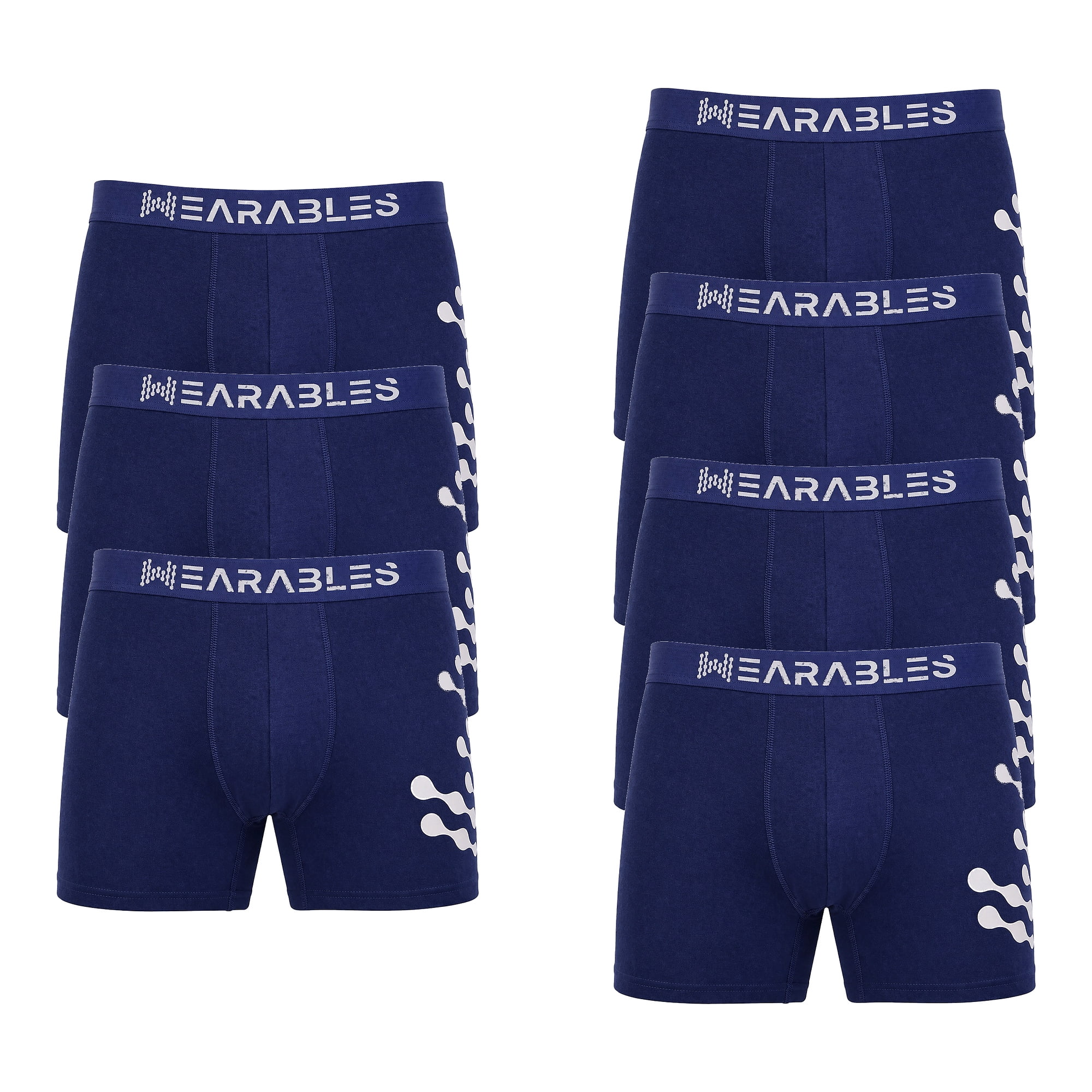 Wearables 100 Cotton Collection By Comfort Series Men S Briefs Underwear 7 Pack DRESS BLUE: Shop With Context