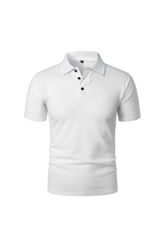 Wearbreeze Shirts for Men, Wearbreeze Polo, Quick Dry Stretch Shirt Short Sleeve,White,5XL