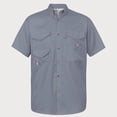 thumbnail image 1 of Weardear Mens Summer Short Sleeve Fishing Shirts Sun Protection Travel Work Shirts Casual Button Down Shirts with Pockets, 1 of 7