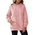thumbnail image 1 of Weardear Oversized Hoodie for Women Long Sleeve Fleece Sweatshirts with Pocket 2025 Fall Y2K Outfits, 1 of 5