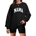 thumbnail image 1 of Weardear Oversized Sweatshirt for Women Crewneck Pullover Long Sleeve Printing Pattern Casual Tops, 1 of 5