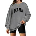 thumbnail image 1 of Weardear Oversized Sweatshirt for Women Crewneck Pullover Long Sleeve Printing Pattern Casual Tops, 1 of 5