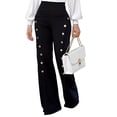 thumbnail image 1 of Weardear Women's High Waisted Pants Stretchy Bootcut Pull On Dress Pants Casual Work Trousers, 1 of 7