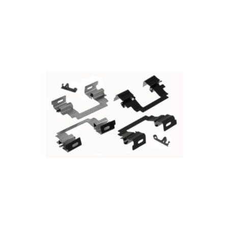 Wearever Disc Hardware Kit with Quiet Pad Clips