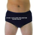 thumbnail image 1 of Wearever Men's Incontinence Underwear Open Fly Washable Briefs, Maximum Absorbency Single Pair, 1 of 11