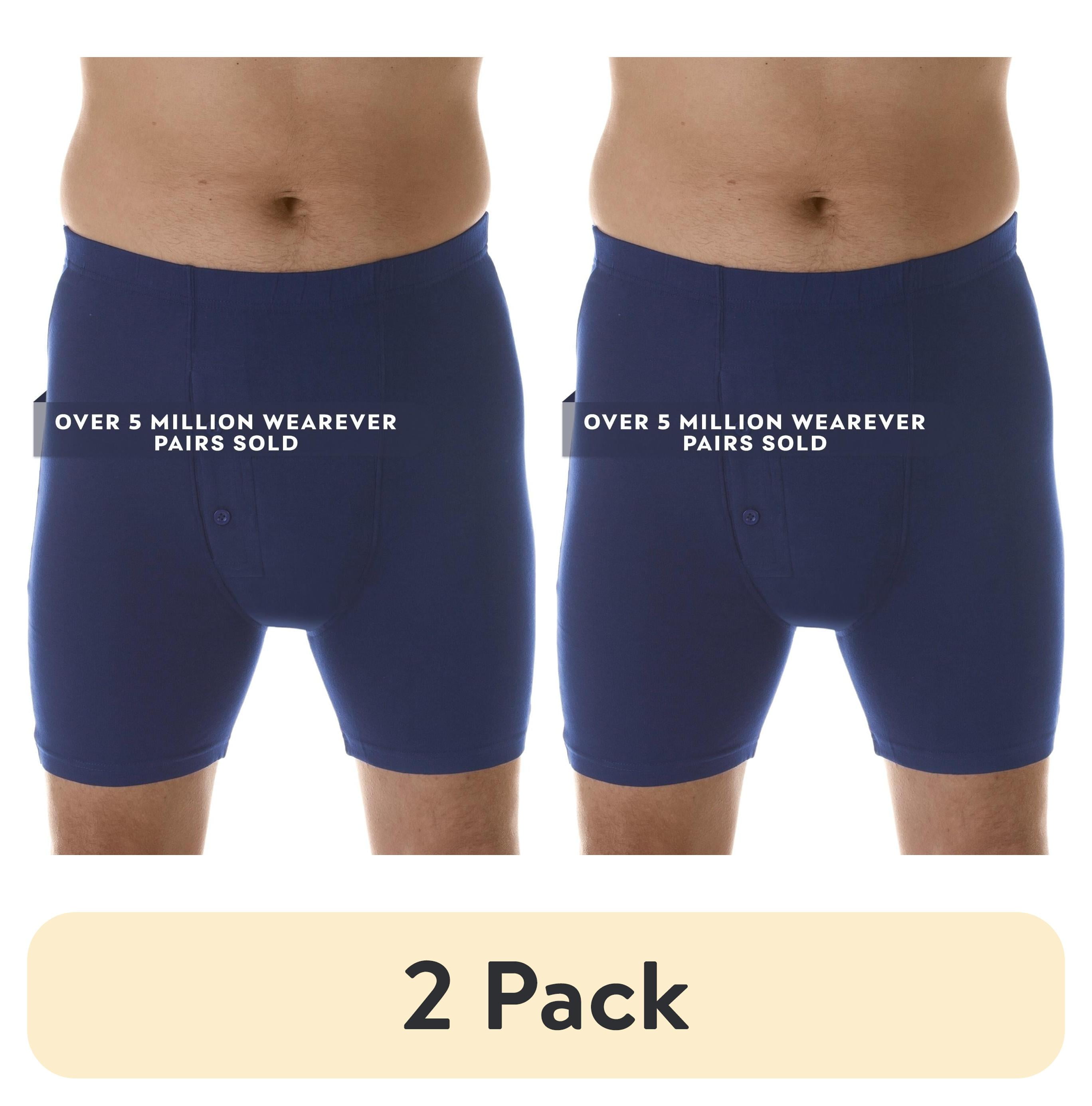 Wearever Men's Incontinence Underwear Washable Bladder Control Boxer