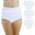 thumbnail image 1 of Wearever Women's Incontinence Underwear Banded Leg Bladder Control Briefs, Washable Reusable Panties, 3-Pack, 1 of 12