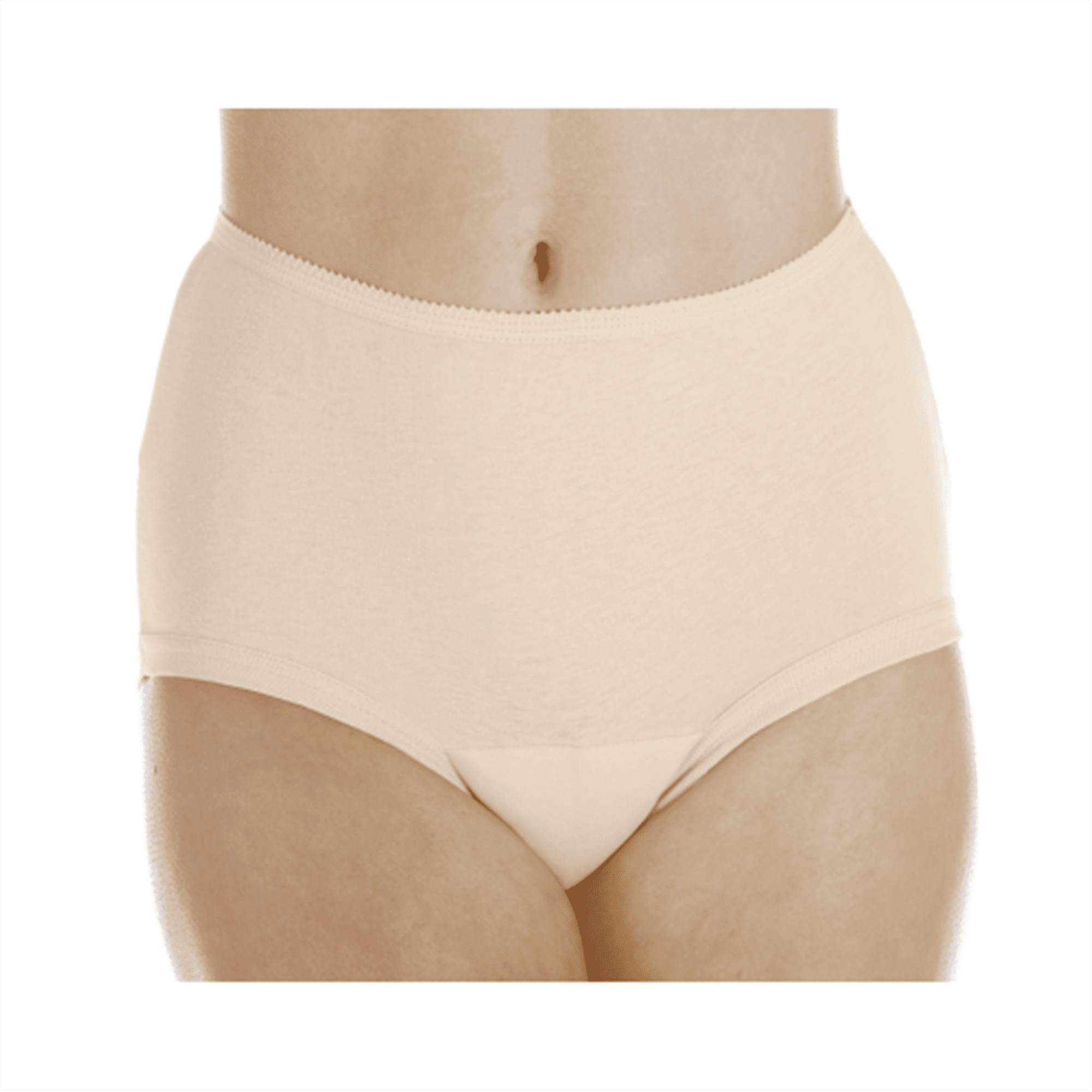 Wearever Women's Incontinence Underwear Banded Leg Bladder Control Briefs, Washable  Reusable Single Panty 