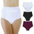 thumbnail image 1 of Wearever Women's Incontinence Underwear Reusable Maximum Bladder Control Panties for Feminine Care, 3-Pack, 1 of 11