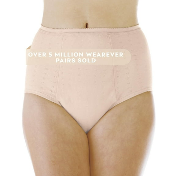 Wearever Women's Maximum Bladder Control Incontinence Protective Underwear, Single Pair