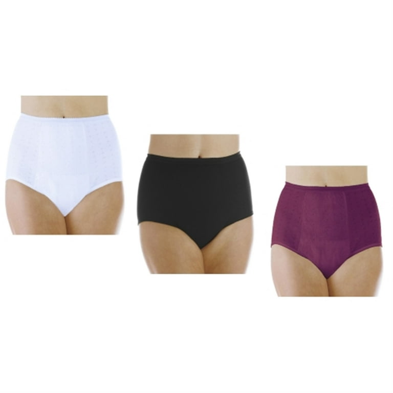 Wearever Women's Incontinence Underwear, Super Absorbent Bladder Control  Panties, Reusable 3-Pack