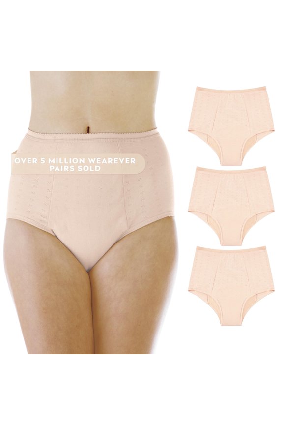 Women Maximum Absorbent Reusable Incontinence Underwear 3-Pack
