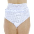 Wearever Women's Lovely Lace Incontinence Underwear, Regular Absorbency Bladder Control Panties