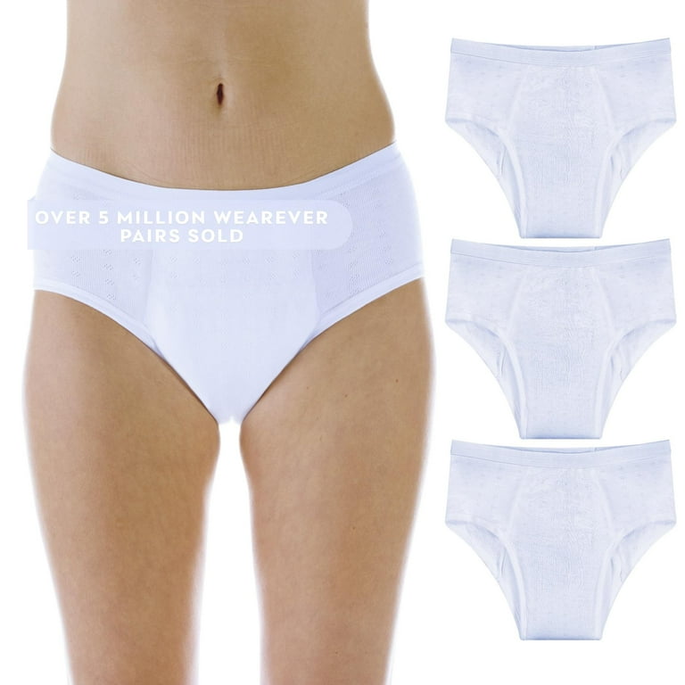 https://i5.walmartimages.com/seo/Wearever-Women-s-Mid-Rise-Incontinence-Underwear-Maximum-Absorbency-Reusable-Bladder-Control-Panties-for-Feminine-Care-3-Pack_88175531-d0e9-41bb-baf7-9e5caa1a4c19.040a718797f17e49b47340fe43b8a9a7.jpeg?odnHeight=768&odnWidth=768&odnBg=FFFFFF