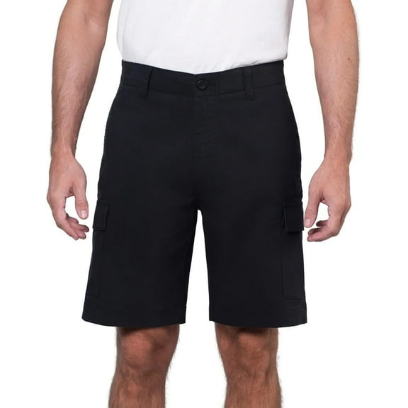 Wearfirst Men’s Classic Fit Stretch Lightweight Cargo Short (Black/38)