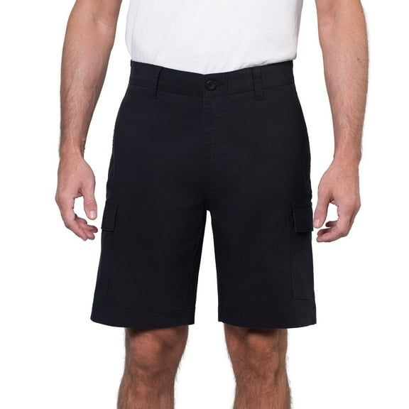 Wearfirst Men’s Classic Fit Stretch Lightweight Cargo Short (Black/40)