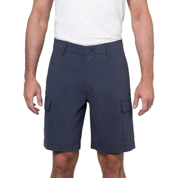 Wearfirst Men’s Classic Fit Stretch Lightweight Cargo Short (Blue/40)